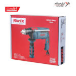 دریل برقی چکشی 13 میلی‌متری آچاری 850 وات رونیکس