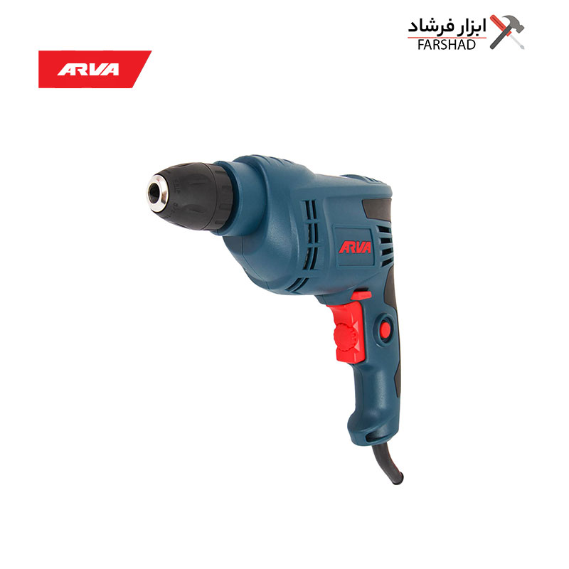 Arva-5303-automatic-500-watt-10-mm-electric-drill دریل برقی ۵۰۰ وات ۱۰ میلیمتری اتومات مدل آروا ۵۳۰۳