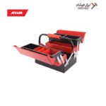 جعبه ابزار فلزی ۳۰ سانت ۳ طبقه مدل آروا ۴۷۰۳