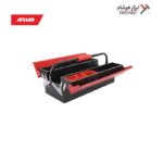جعبه ابزار فلزی ۵۰ سانت ۲ طبقه مدل آروا ۴۷۰۸